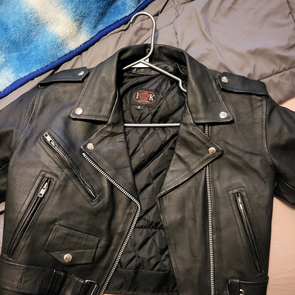 Women's Black Leather Jacket